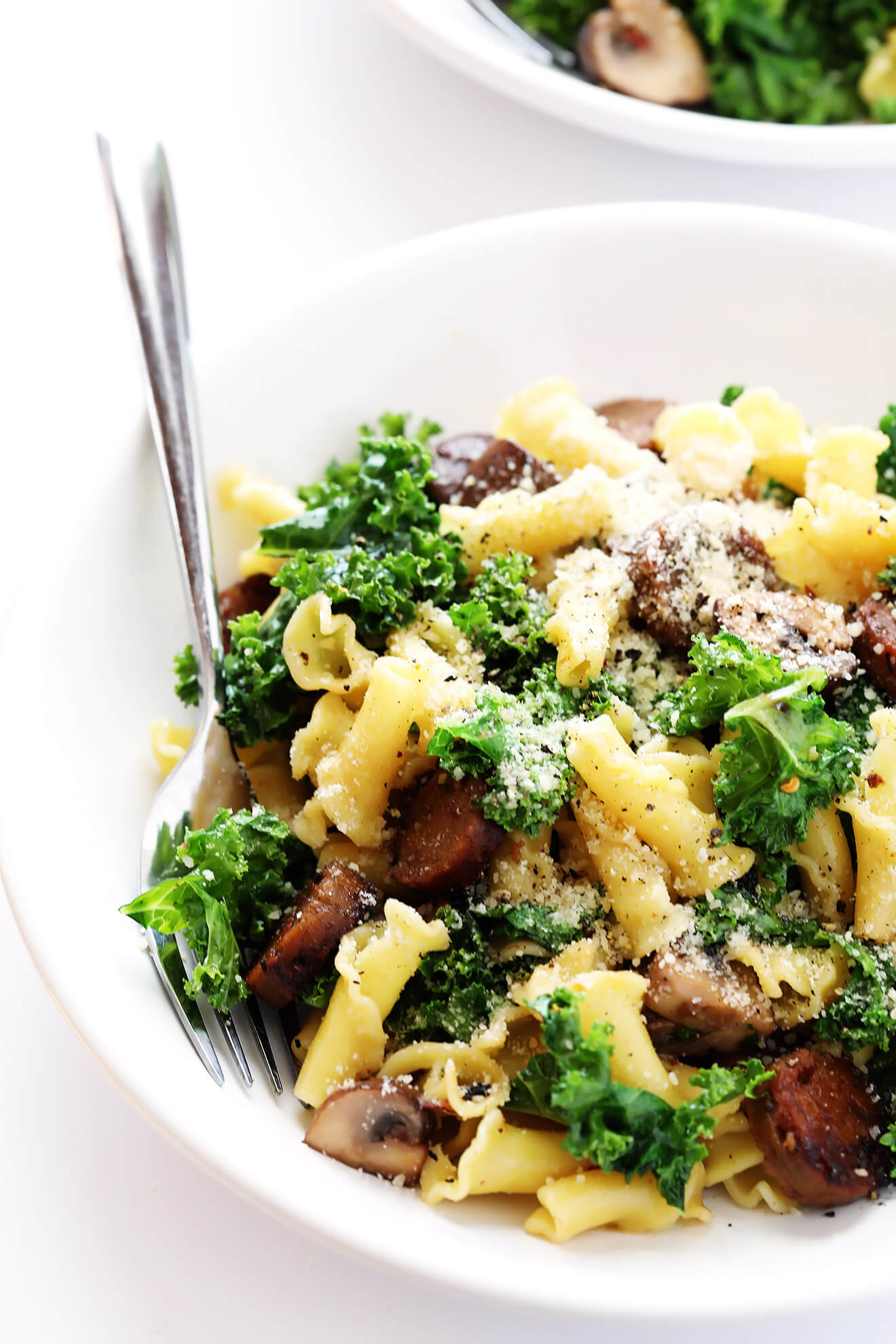 Italian Sausage Recipes
 Pasta with Italian Sausage Kale and Mushrooms