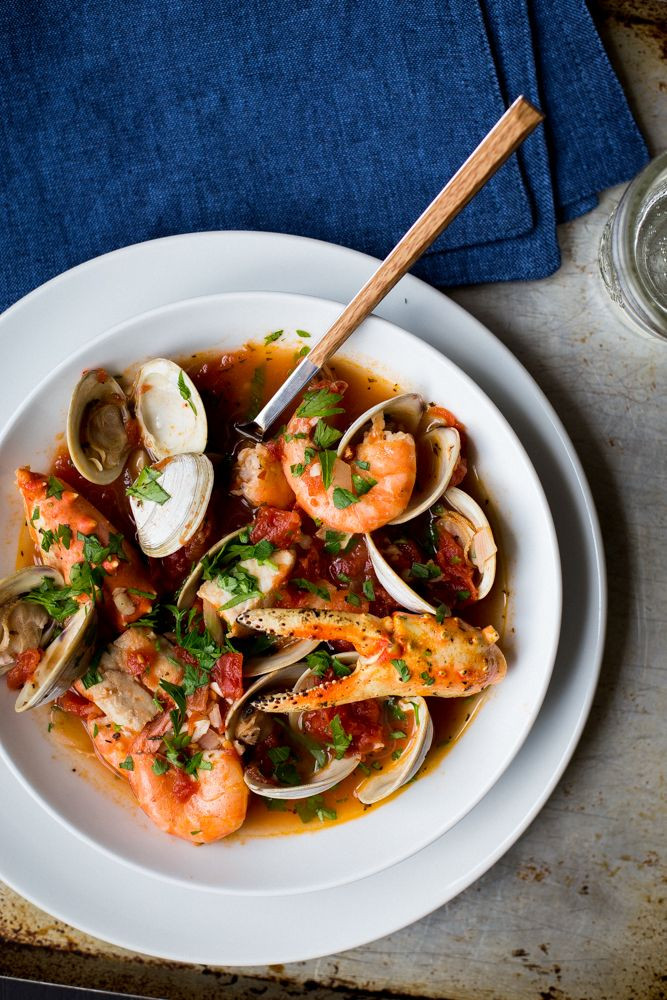 Italian Seafood Recipes
 Cioppino is an Italian American seafood stew first