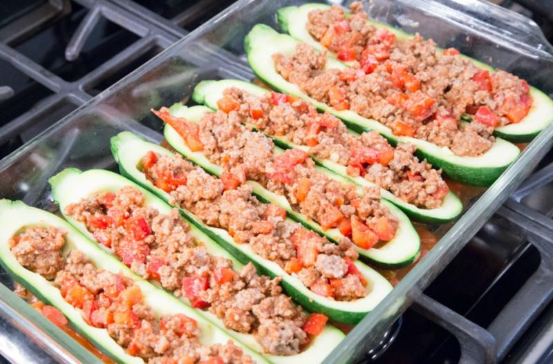 Italian Stuffed Zucchini Boats
 Italian Stuffed Zucchini Boats MyFreezEasy