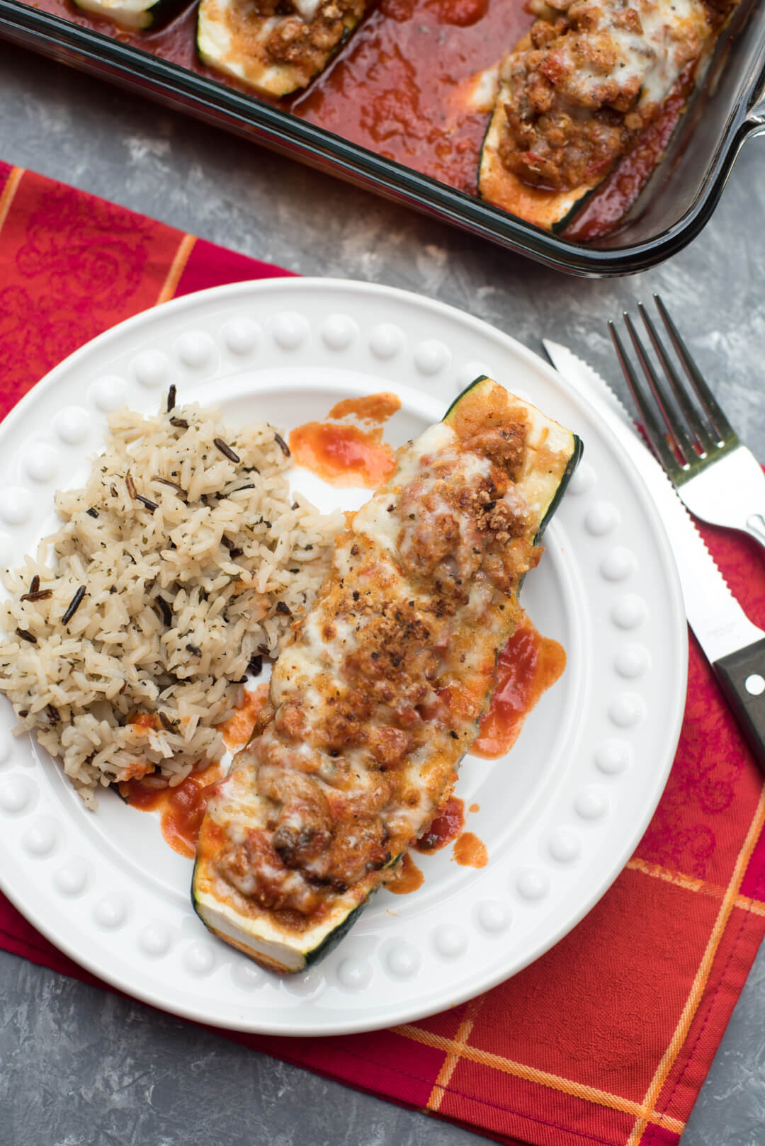 Italian Stuffed Zucchini Boats
 Italian Stuffed Zucchini Boats Valerie s Kitchen