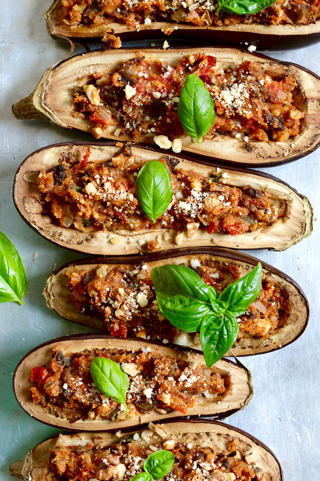 Italian Term For Eggplant
 Italian Eggplant with Walnut Stuffing Ciao Chow Bambina