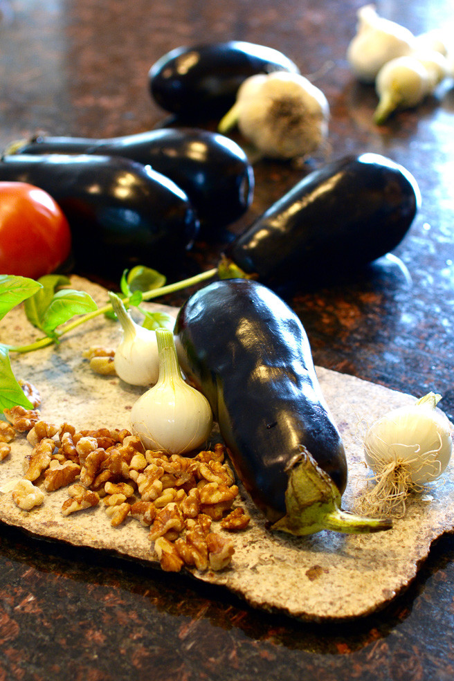 Italian Term For Eggplant
 Italian Eggplant with Walnut Stuffing Ciao Chow Bambina