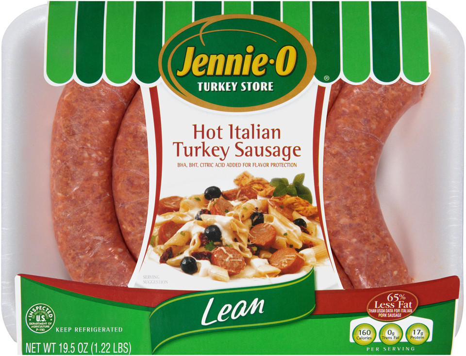 Italian Turkey Sausage
 jennie o hot italian turkey sausage recipes