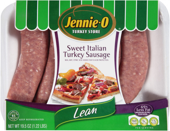 Italian Turkey Sausage
 Lean Sweet Italian Turkey Sausage