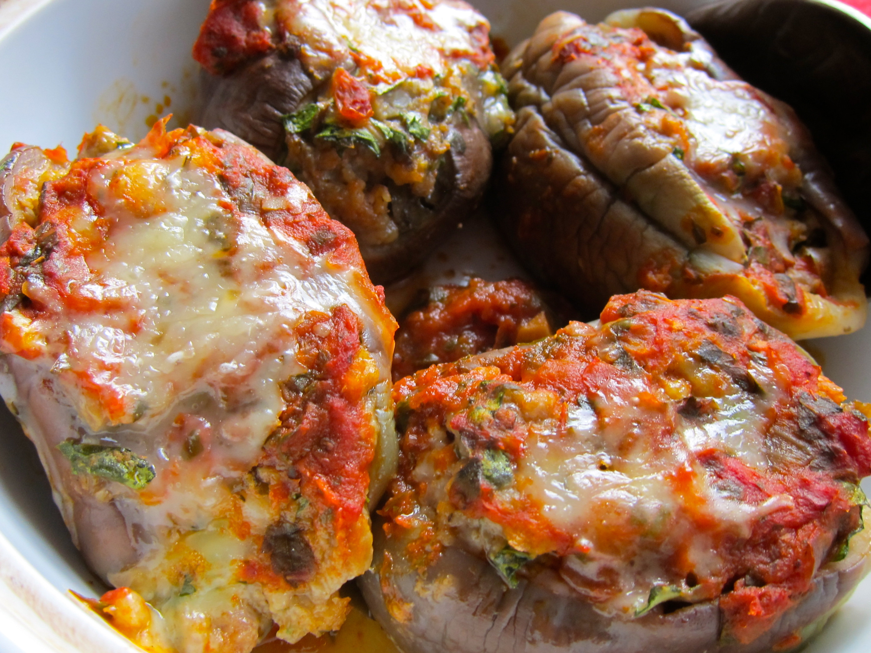 Italian Word For Eggplant
 Sicilian Eggplant – Stuffed with Meat or Ve ables