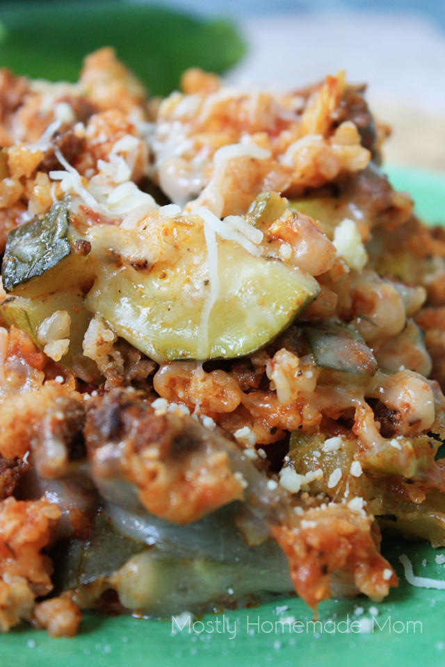 Italian Zucchini Recipes
 Crockpot Italian Zucchini Casserole