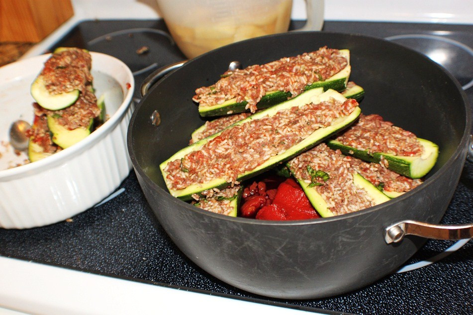 Italian Zucchini Recipes
 Baked Italian Stuffed Zucchini Squash