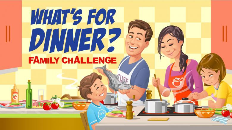 It'S What'S For Dinner
 What s for Dinner Family challenge INSTANT DOWNLOAD