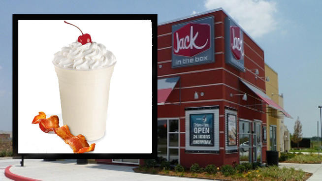 Jack In The Box Desserts
 Bacon Milkshake Debuts in SD