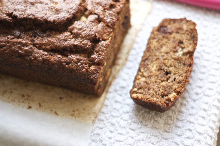 Jacked Up Banana Bread
 Deb s jacked up banana bread with chocolate chunks