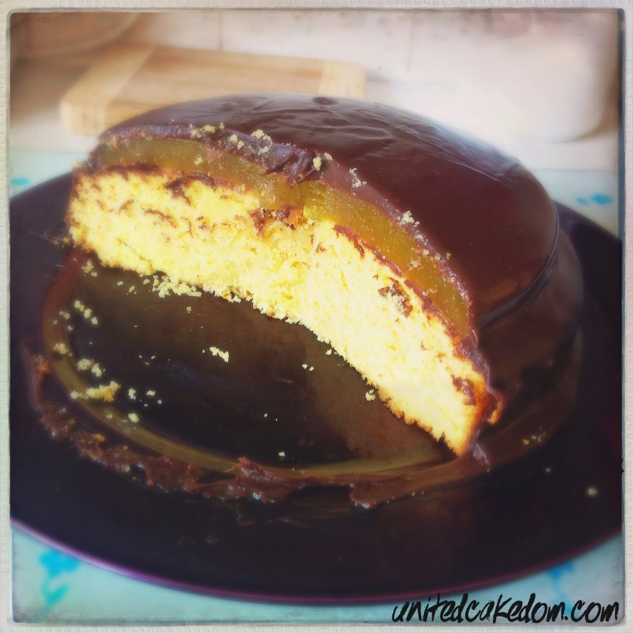Jaffa Cake Recipe
 United Cakedom Ginormous Jaffa Cake Cake