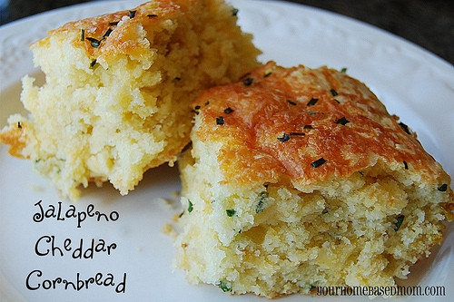 Jalapeno Cheddar Cornbread
 Jalapeno Cheddar Cornbread Your Homebased Mom