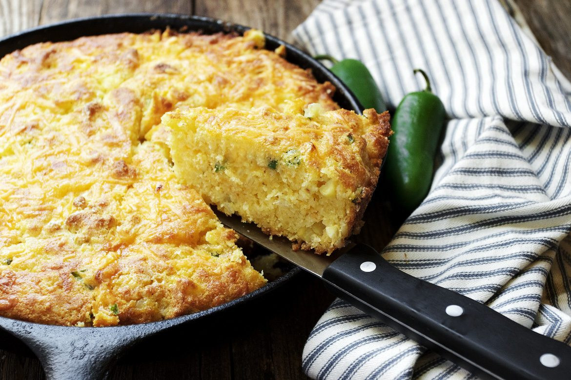 Jalapeno Cheese Cornbread
 Jalapeno Cheddar Corn Skillet Cornbread Seasons and Suppers