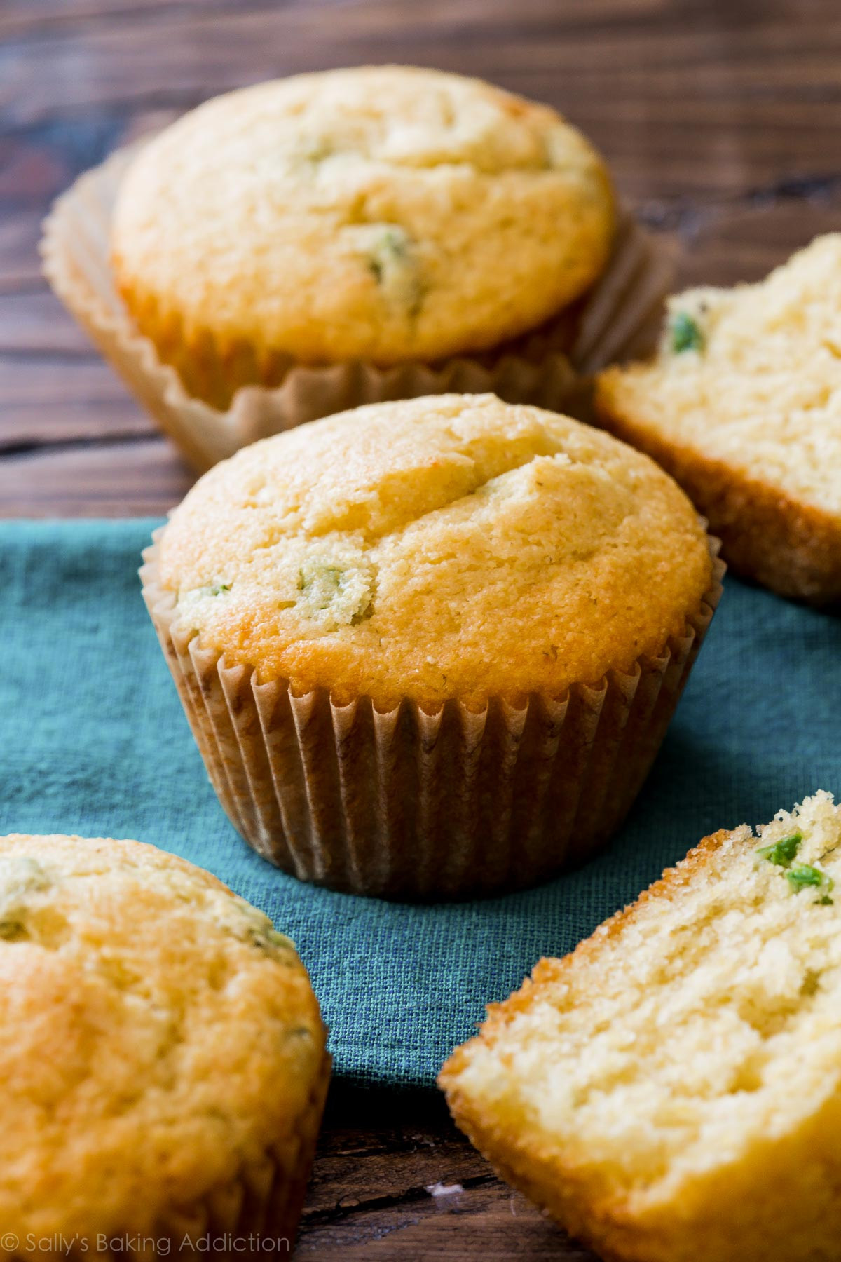 Jalapeno Cornbread Muffins
 Jalapeño Cornbread Muffins Sallys Baking Addiction