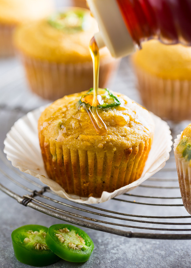 Jalapeno Cornbread Muffins
 Honey Jalapeno Cornbread Muffins