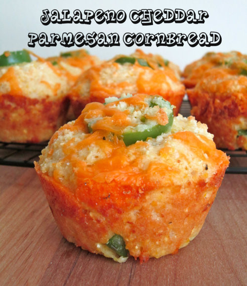 Jalapeno Cornbread Muffins
 Jalapeno Cheddar Parmesan Cornbread Muffins – RV Happy Hour