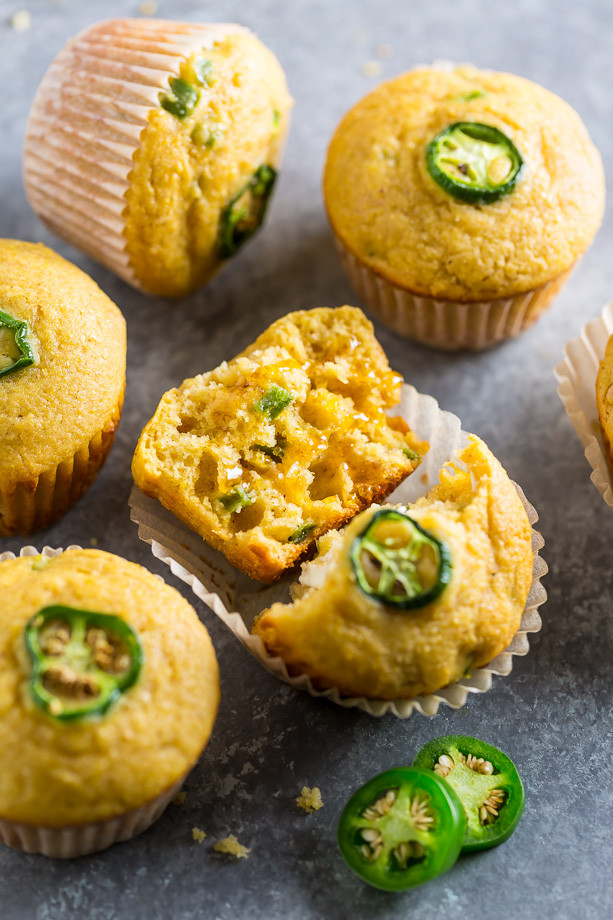 Jalapeno Cornbread Muffins
 Honey Jalapeno Cornbread Muffins