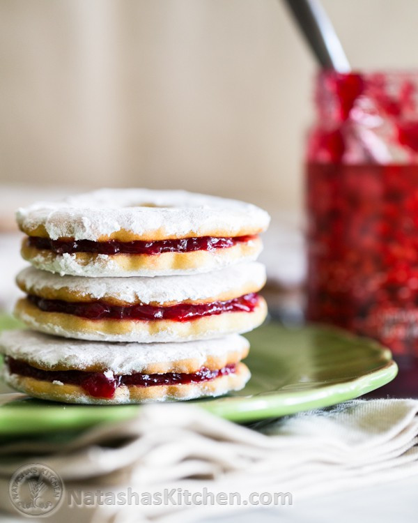 Jam Filled Cookies
 Jam Filled Sandwich Cookies Zirochki