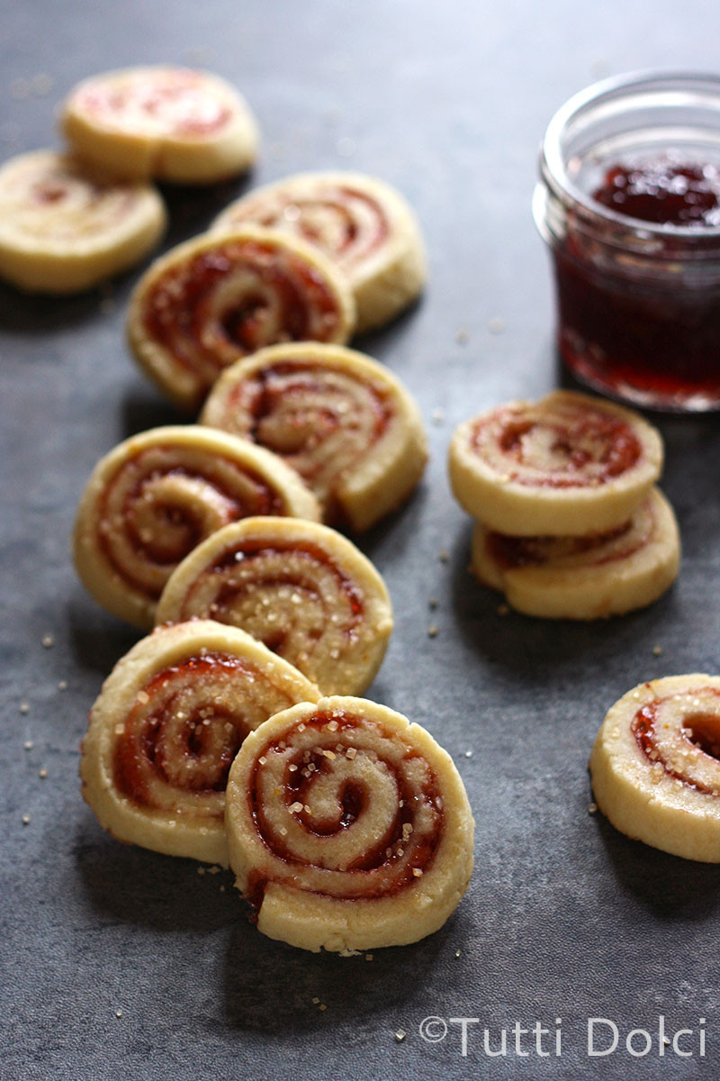 Jam Filled Cookies
 jam pinwheel cookies