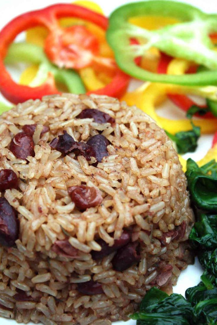 Jamaican Rice And Beans
 caribbean raisin rice recipe