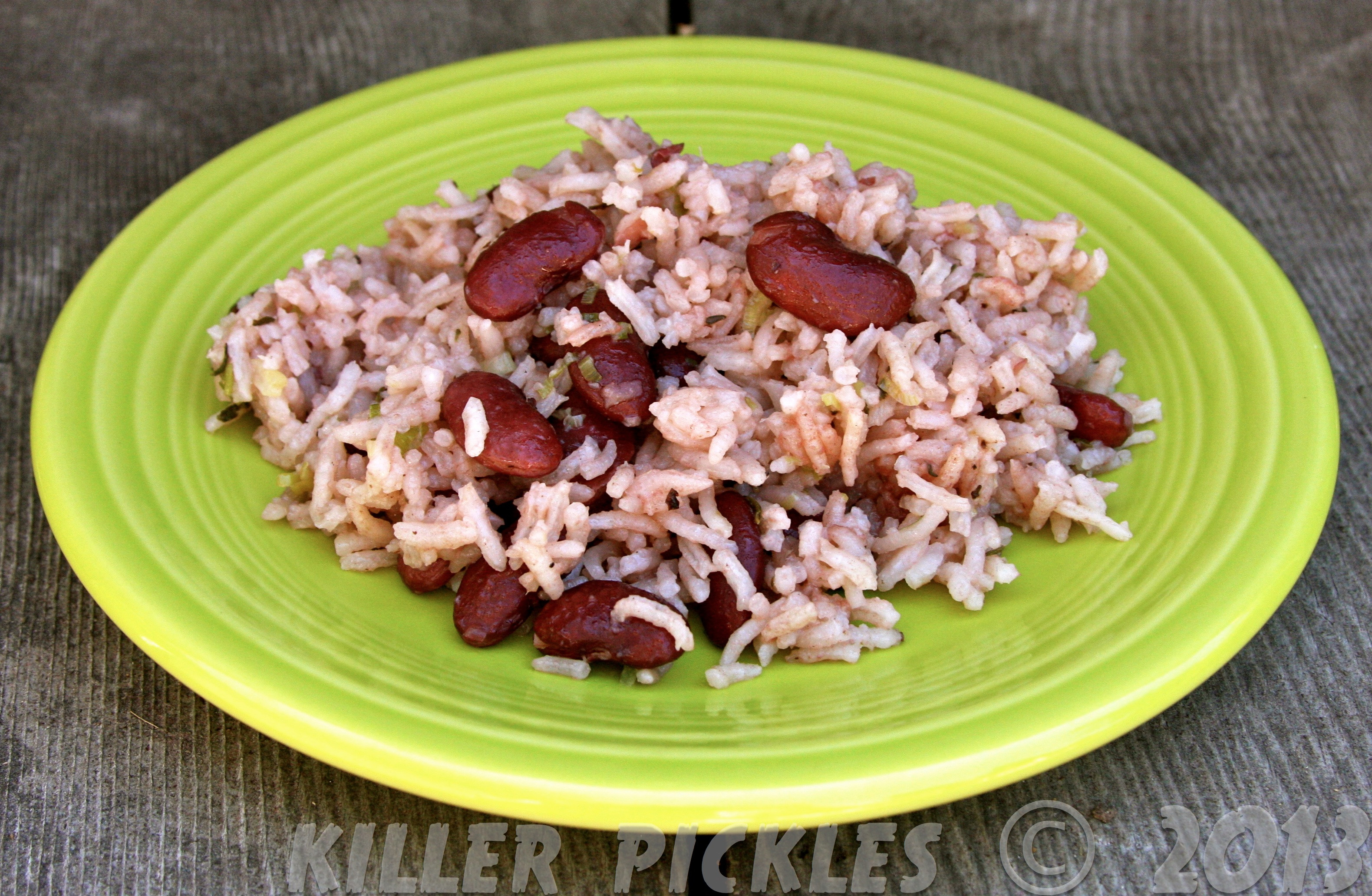 Jamaican Rice And Beans
 Jamaican Rice and Peas – I like to play with my food