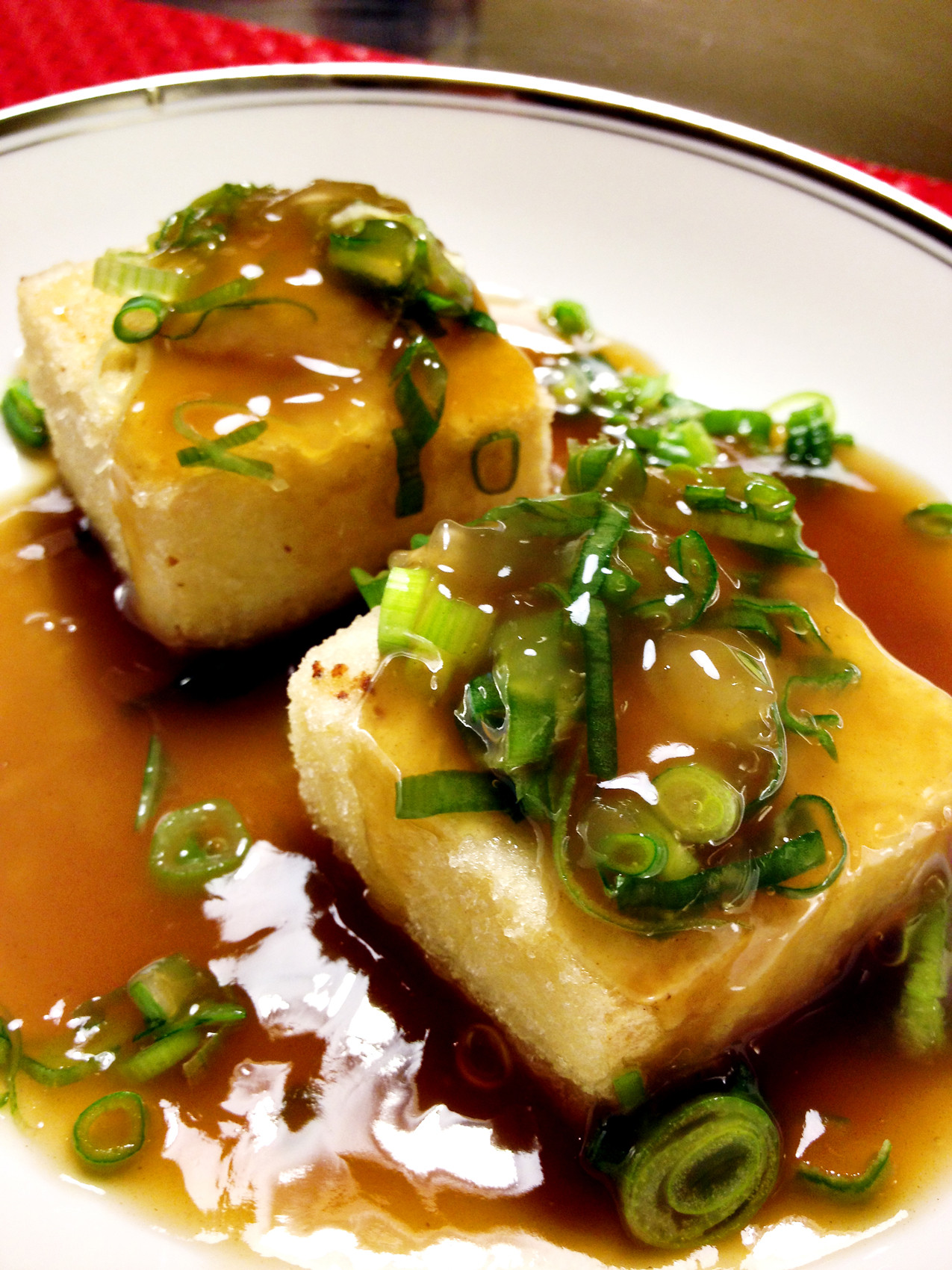 Japan Tofu Recipes
 Agedashidofu Japanese Deep Fried Tofu 揚げ出し豆腐 BigOven