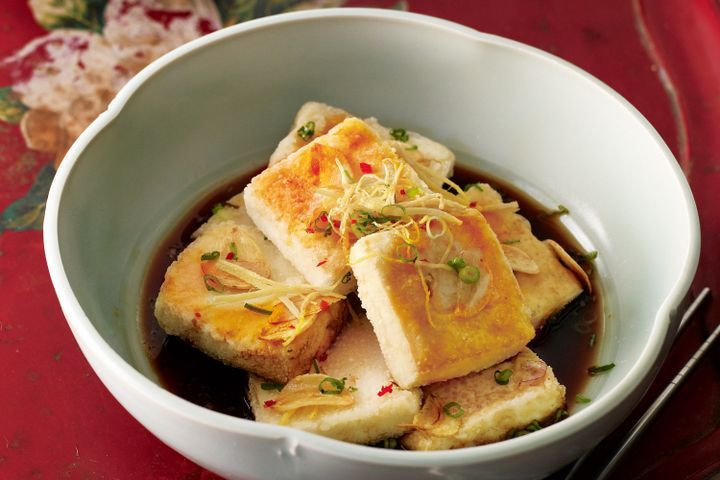 Japan Tofu Recipes
 Tofu with Japanese flavours and crisp ginger