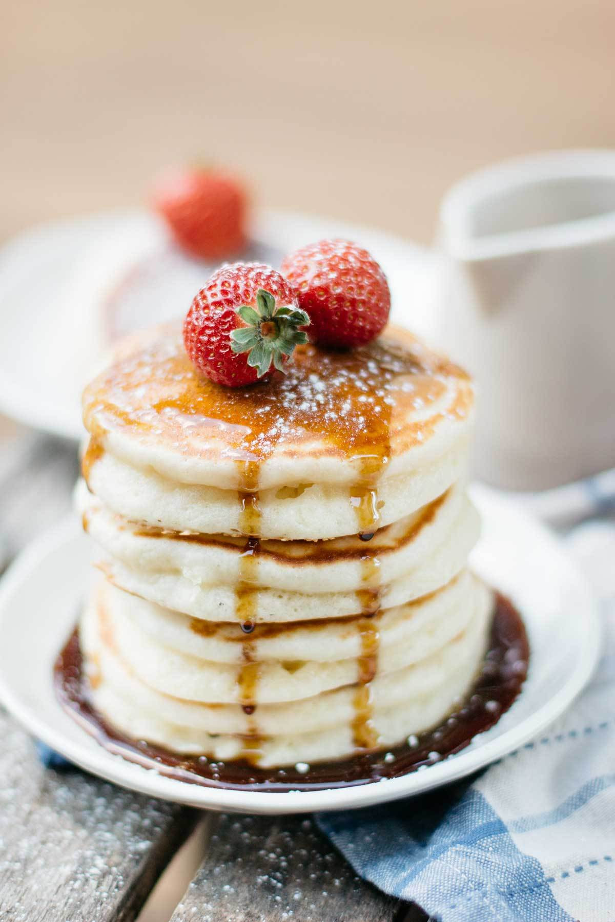 Japanese Fluffy Pancakes
 Japanese Souffle Pancake スフレパンケーキ