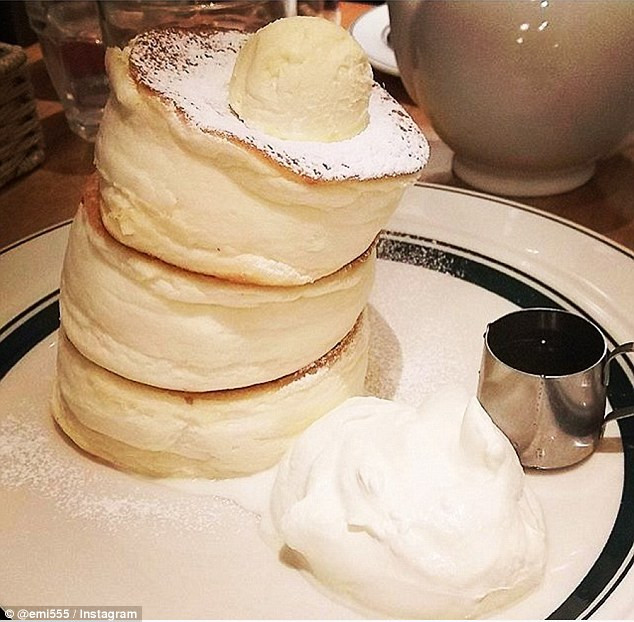 Japanese Fluffy Pancakes
 Japanese restaurant chain Gram serves giant fluffy