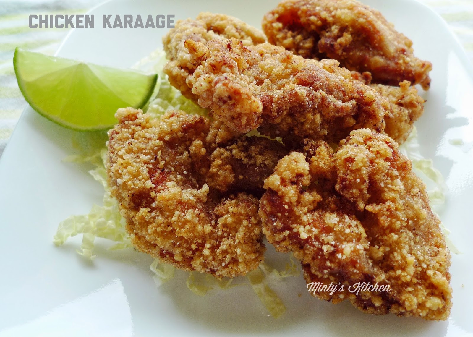 Japanese Fried Chicken
 Minty s Kitchen Chicken Karaage Japanese Fried Chicken