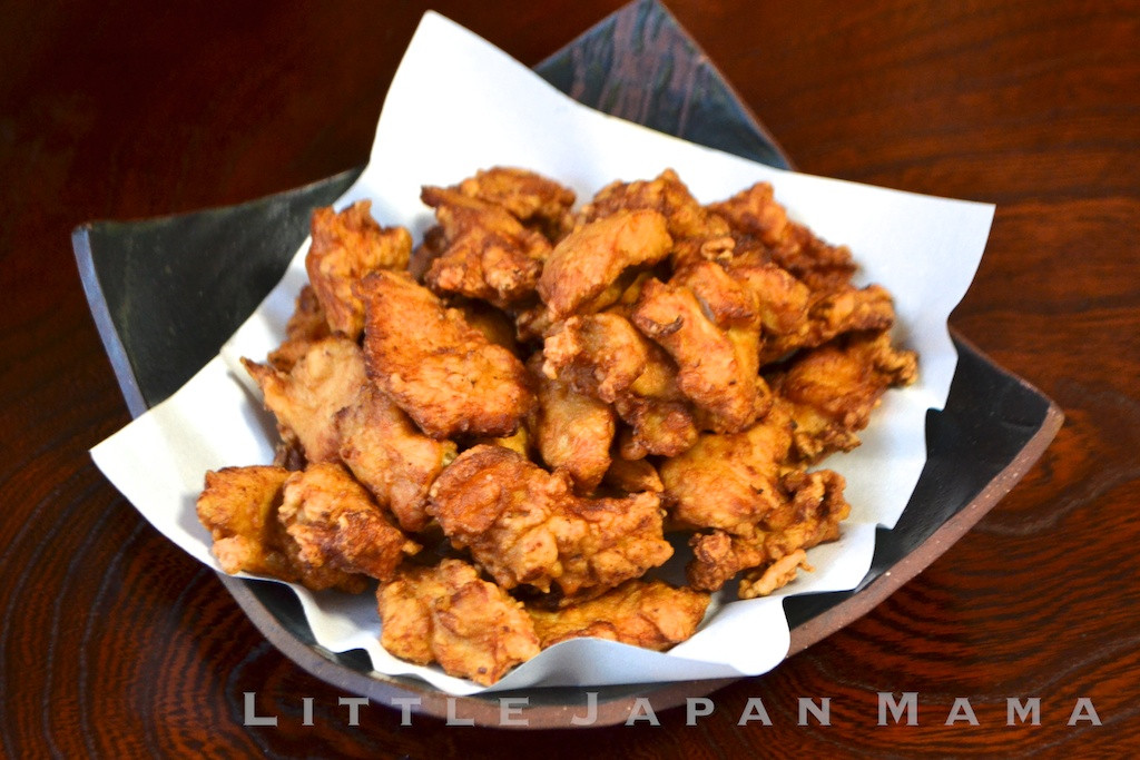Japanese Fried Chicken
 little japan mama Karaage Chicken Recipe for Obento