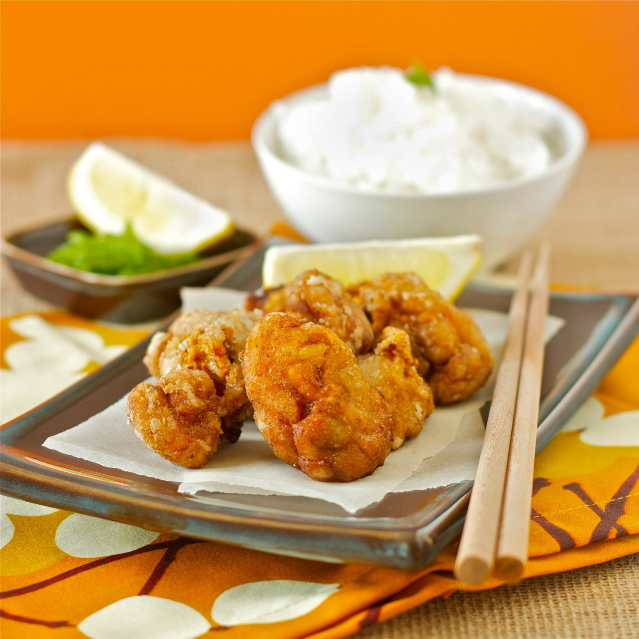 Japanese Fried Chicken
 chicken karaage japanese fried chicken