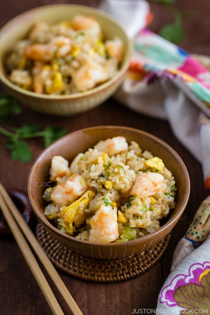 Japanese Fried Rice Recipe
 Shrimp Fried Rice 海老チャーハン • Just e Cookbook