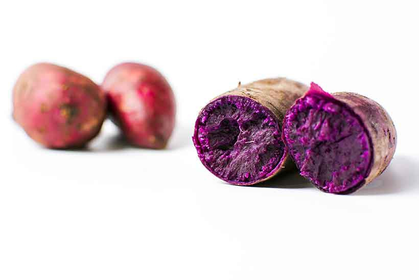 Japanese Purple Sweet Potato
 56 Different Types of Ve ables and Their Nutrition Profiles