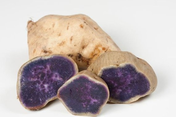 Japanese Purple Sweet Potato
 Okinawa Hawaii Purple PotatoWhite skin purple yam or Japanese