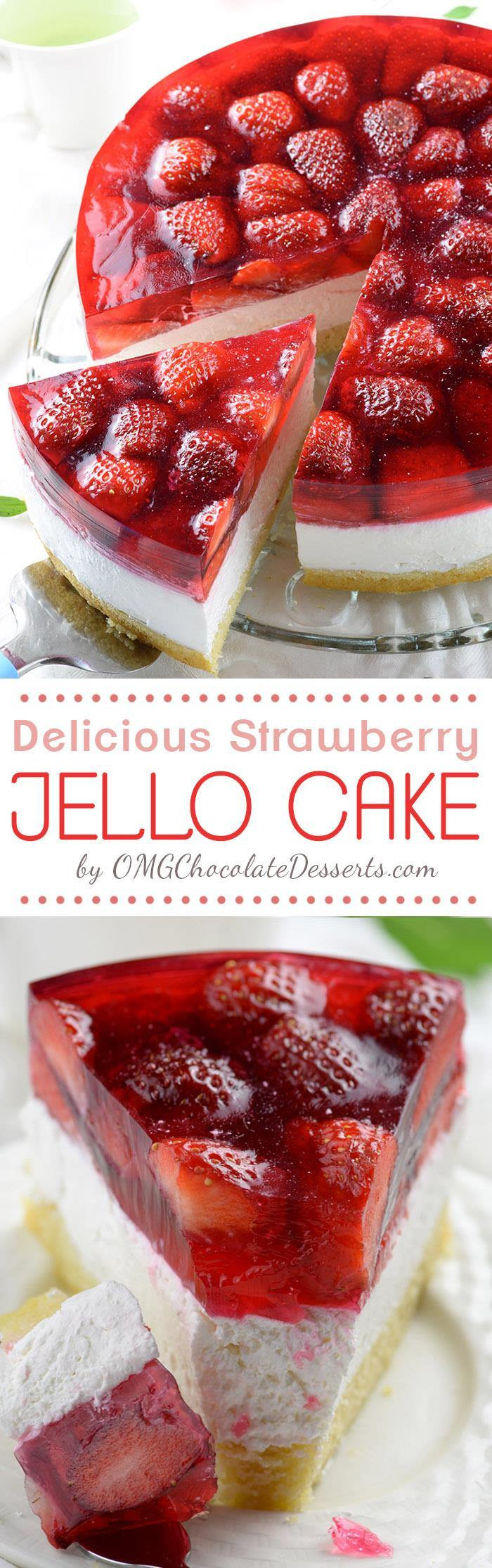 Jello Cake Recipe
 Strawberry Jello Cake