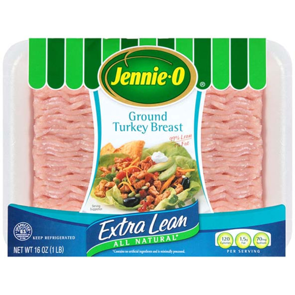 Jennie O Ground Turkey
 Jennie O Extra Lean Ground Turkey Breast from Kroger