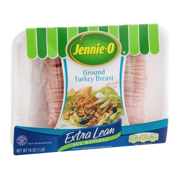 Jennie O Ground Turkey
 Jennie O Extra Lean Ground Turkey Breast