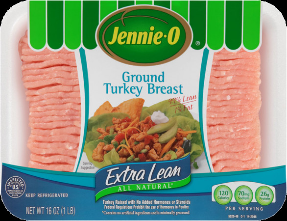 Jennie O Ground Turkey
 Extra Lean Ground Turkey Nutrition Information