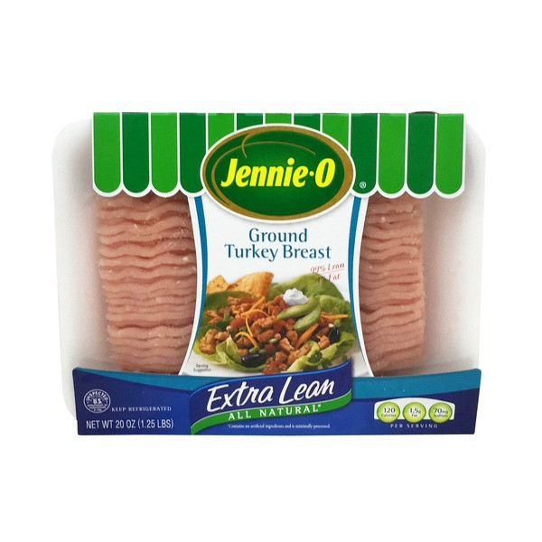 Jennie O Ground Turkey
 Jennie O Extra Lean Ground Turkey Breast 20 oz from