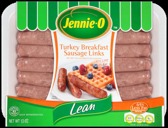 Jennie O Turkey Sausage
 Lean Turkey Breakfast Sausage Links