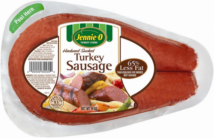 Jennie O Turkey Sausage
 Hardwood Smoked Turkey Sausage