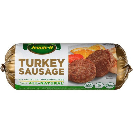 Jennie O Turkey Sausage
 Jennie O Mild Turkey Breakfast Sausage 16oz Tar