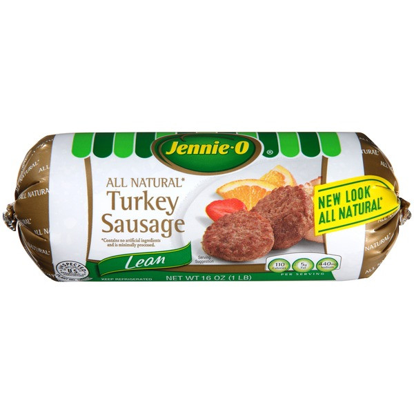 Jennie O Turkey Sausage
 Jennie O Lean Turkey Sausage 16 oz from Smart