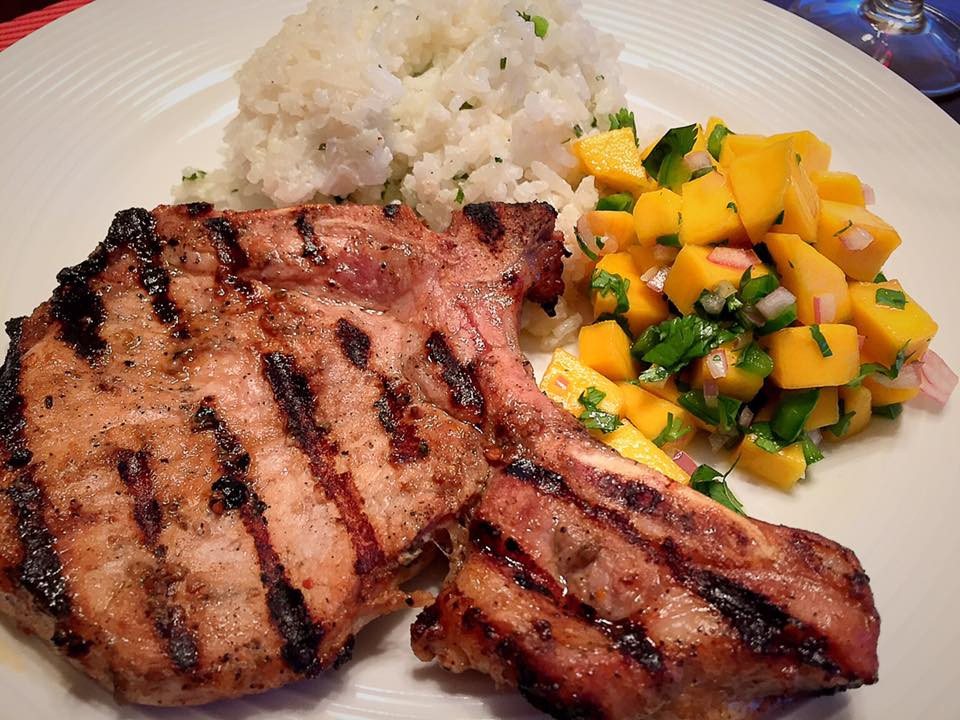 Jerk Pork Chops
 GRILLED JERK PORK CHOPS