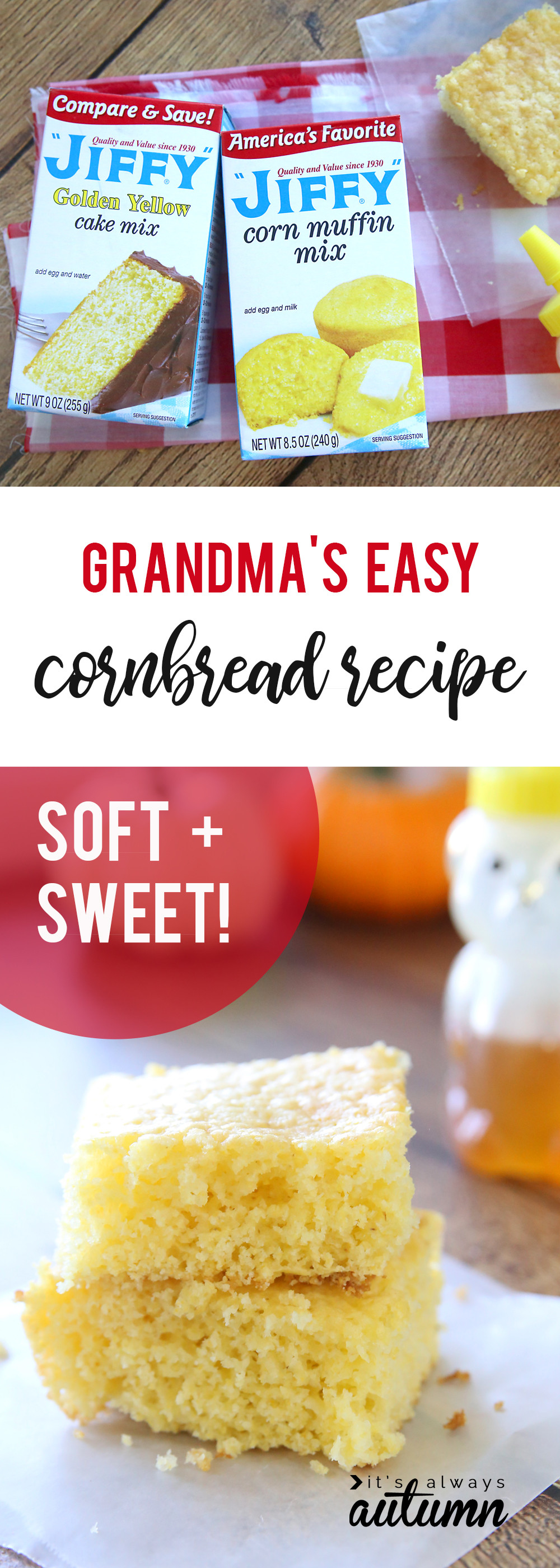 Jiffy Cornbread Mix Recipes
 Quick easy sweet Jiffy cornbread recipe everyone will