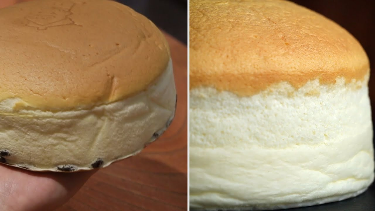 Jiggly Cheesecake Recipe
 Restaurant vs Homemade Jiggly Cheesecake