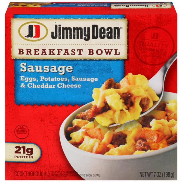 Jimmy Dean Turkey Sausage
 Jimmy Dean Sausage Breakfast Bowl
