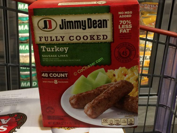 Jimmy Dean Turkey Sausage
 Jimmy Dean Turkey Sausage Links 48 Count Package
