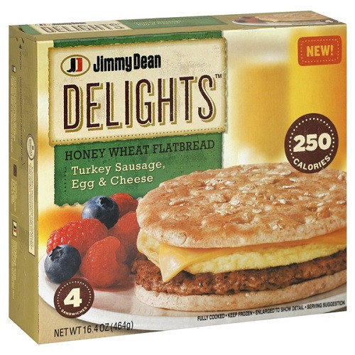 Jimmy Dean Turkey Sausage
 Sandwiches Fort Myers Grocery Service